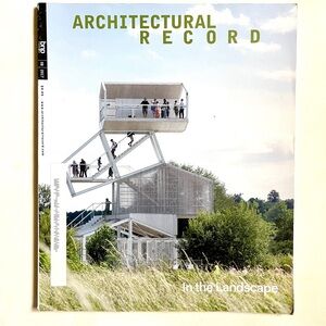 Architectural Record: In the Landscape. Vol 205 No. 08/ 2017. ISSN 0003-858X